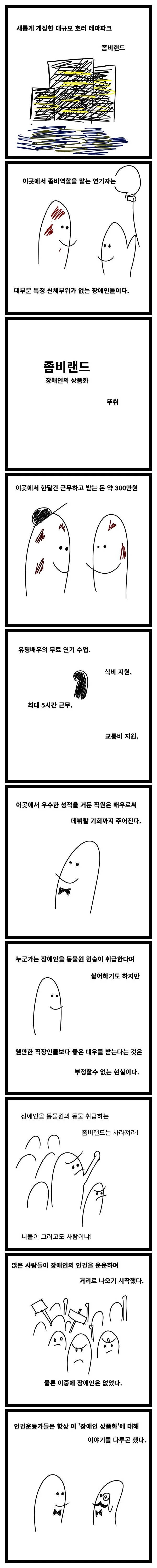장애인 상품화 Manhwa