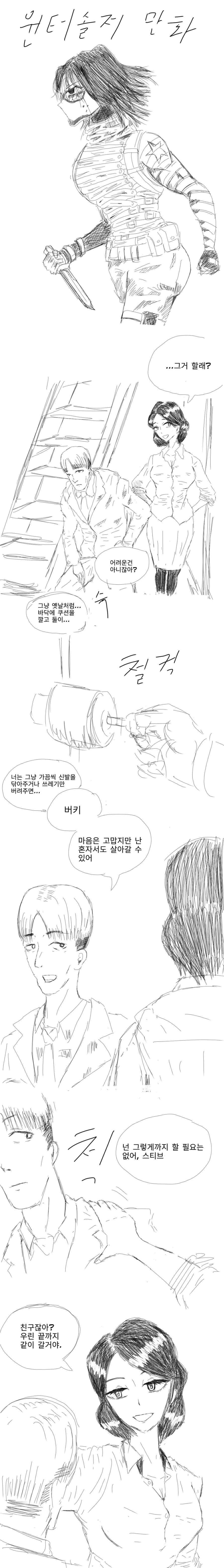 윈터솔져 Ts 만화.