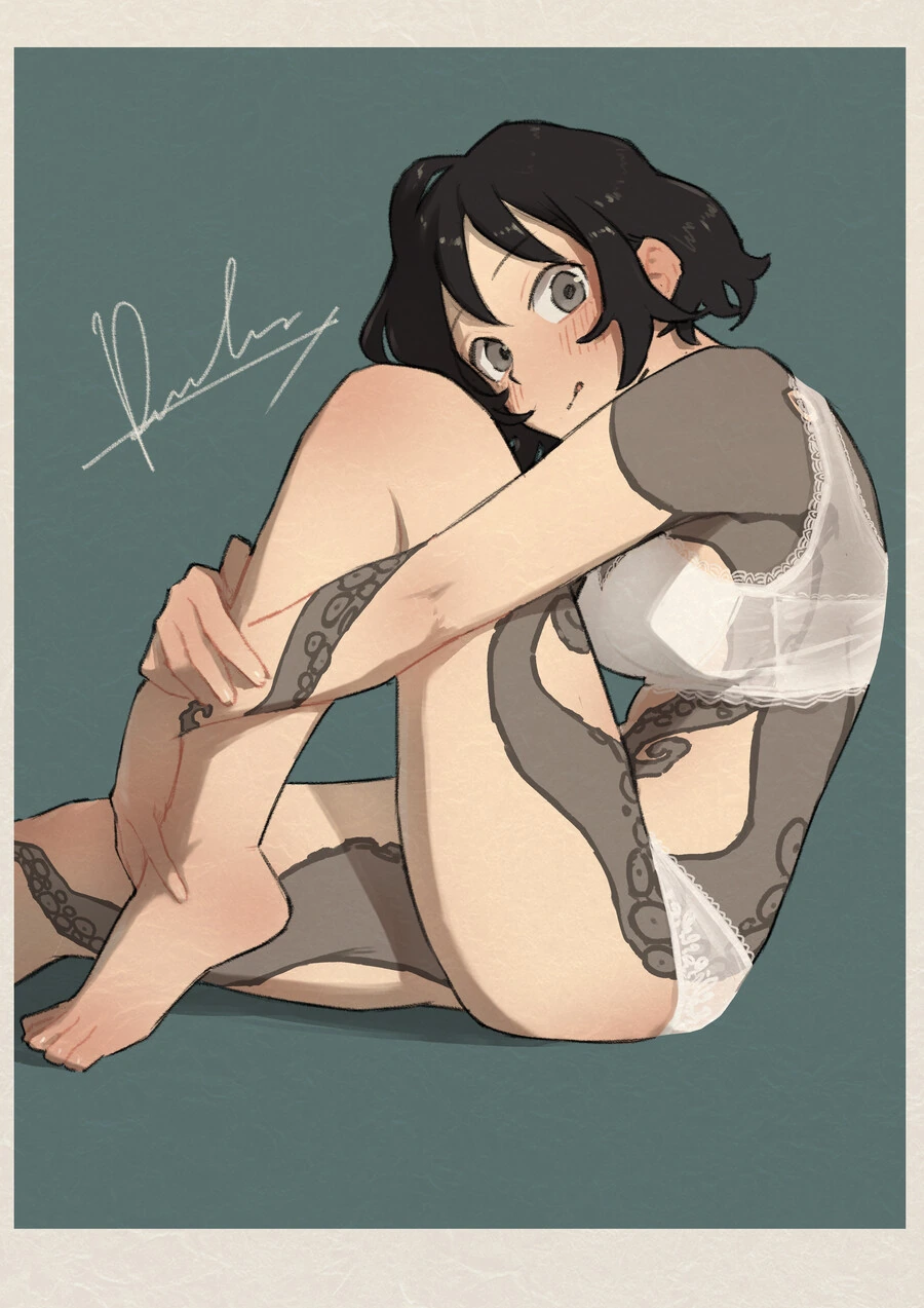 몸에 문어 문신새긴 여자2.manga