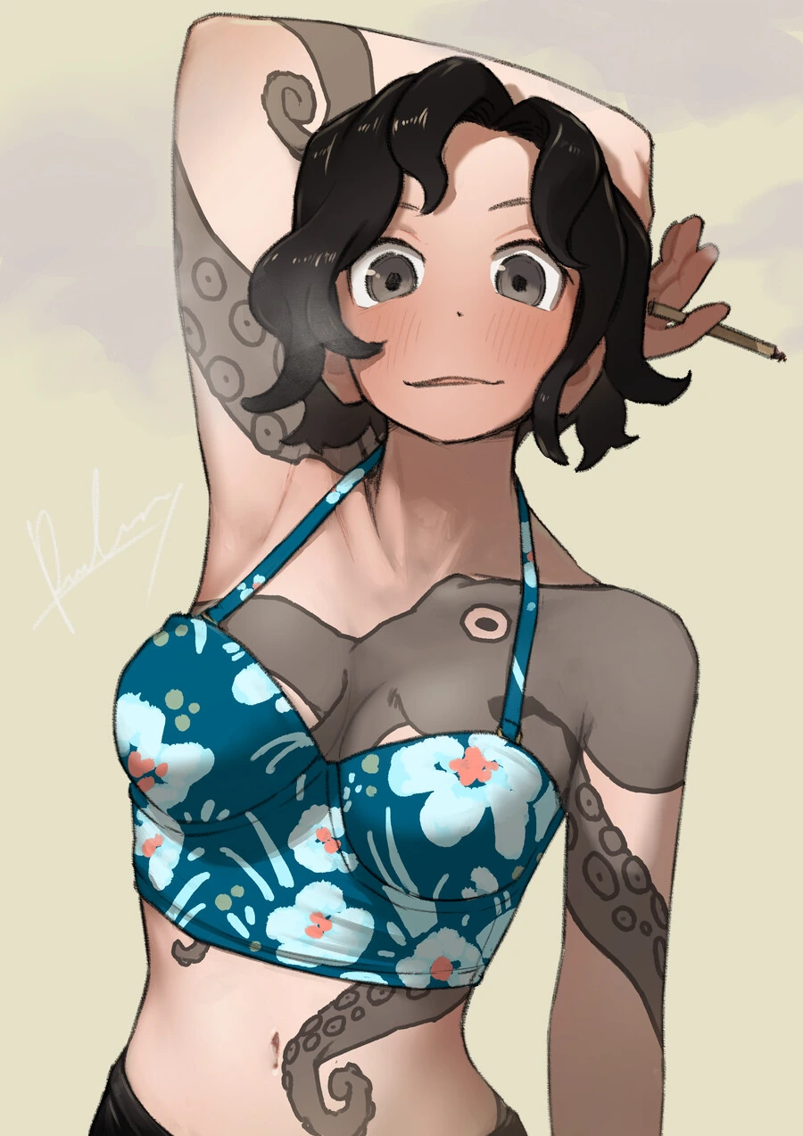몸에 문어 문신새긴 여자2.manga - 이미지 6