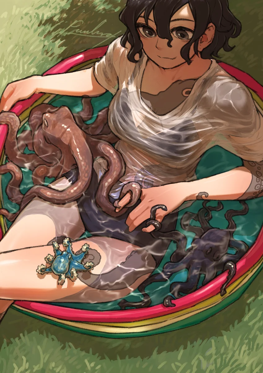 몸에 문어 문신새긴 여자2.manga - 이미지 7