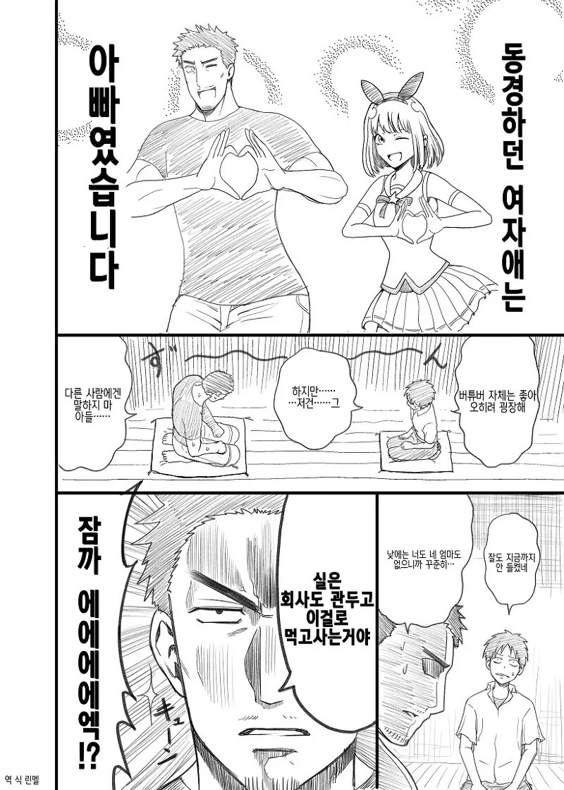 동경하는 여자애는 아빠였습니다.manga