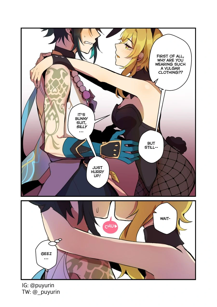 원신) 행자 x 캡틴 야차.manga - 이미지 3