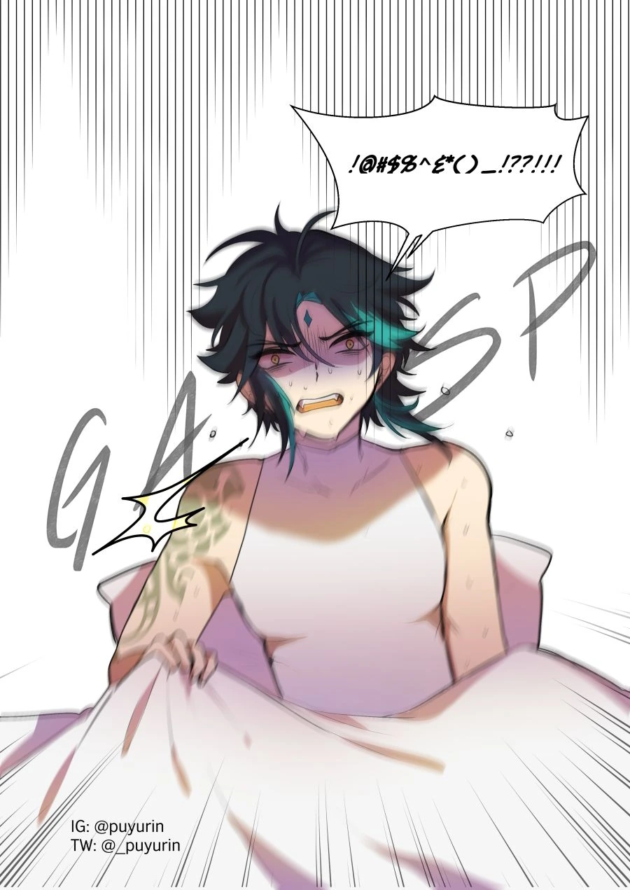 원신) 행자 x 캡틴 야차.manga - 이미지 6