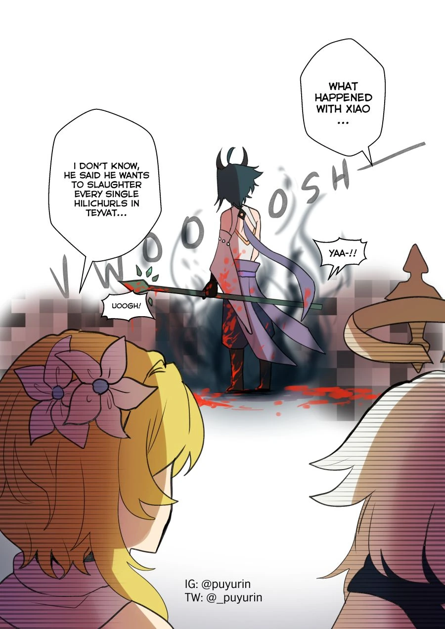 원신) 행자 x 캡틴 야차.manga - 이미지 7
