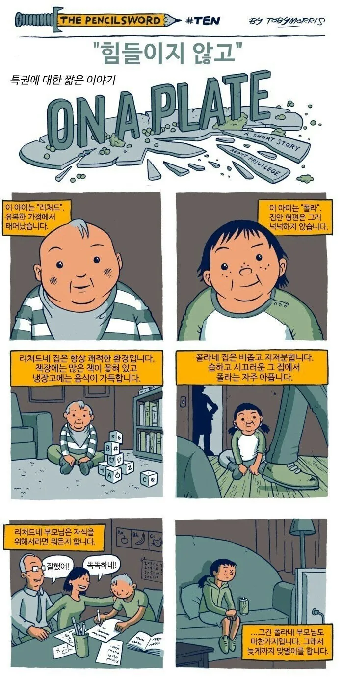 특권에 대한 짧은 이야기.manhwa