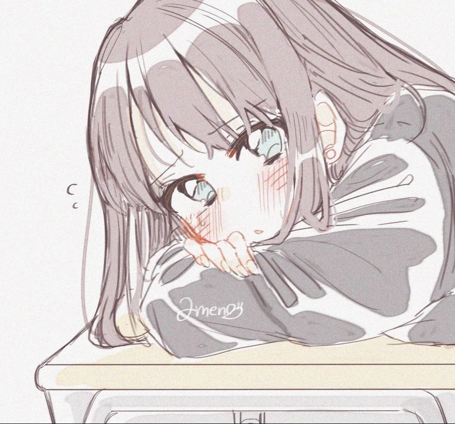 @) 부끄러워하는 시부린 - 이미지 2