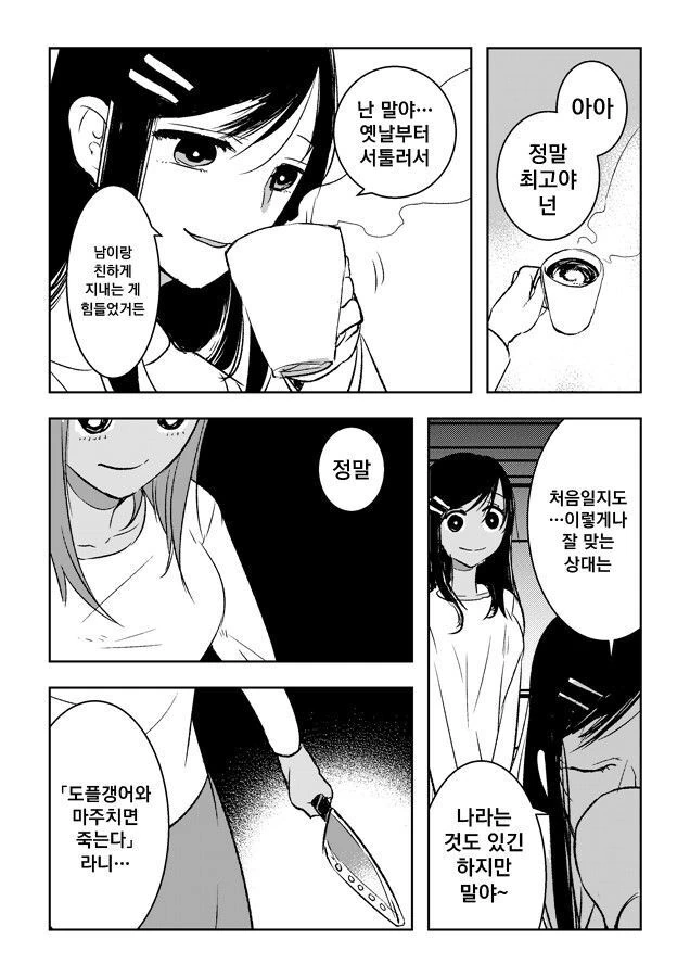 도플갱어를 만나 같이 사는 만화.manhwa - 이미지 6