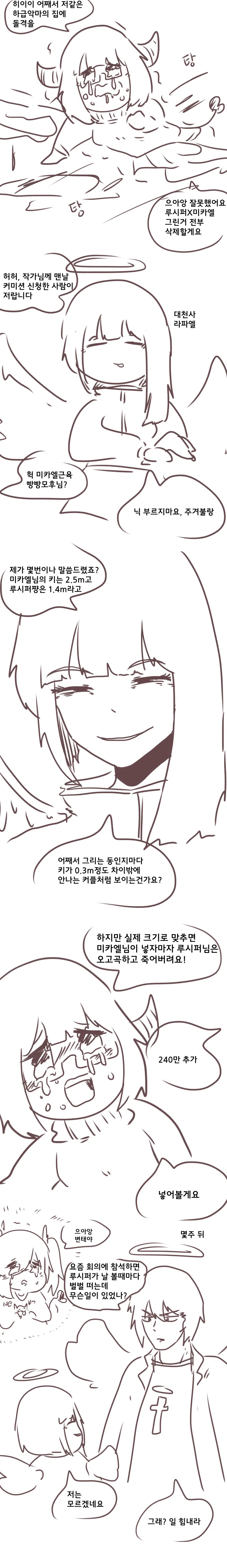 따흐앙 대천사님의 돌격이다.manhwa