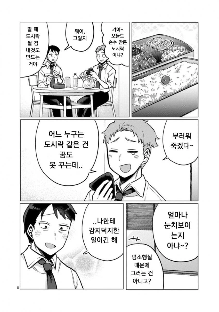 계부와 딸의 순애manga 2화 - 이미지 2