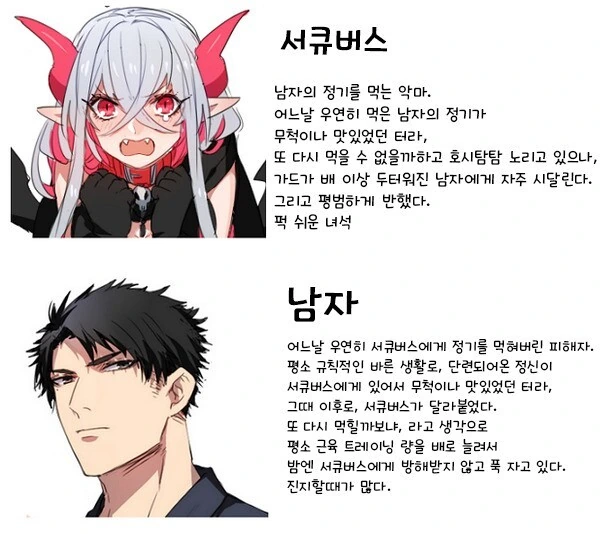 서큐버스와 남자 만화 - 이미지 3