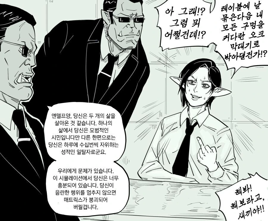 매트릭스 세계의 엘프.manhwa