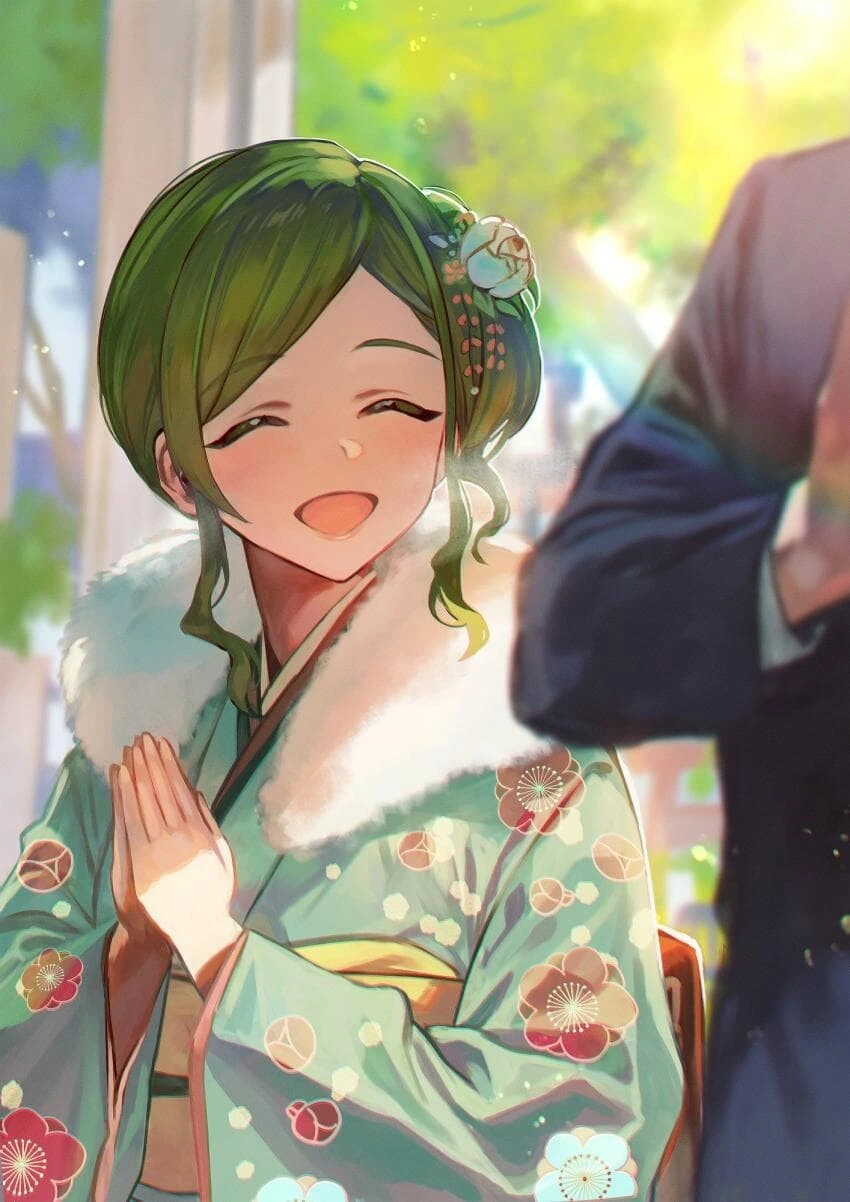 @) 프로듀서랑 새해 참배하러간 하즈키.manga