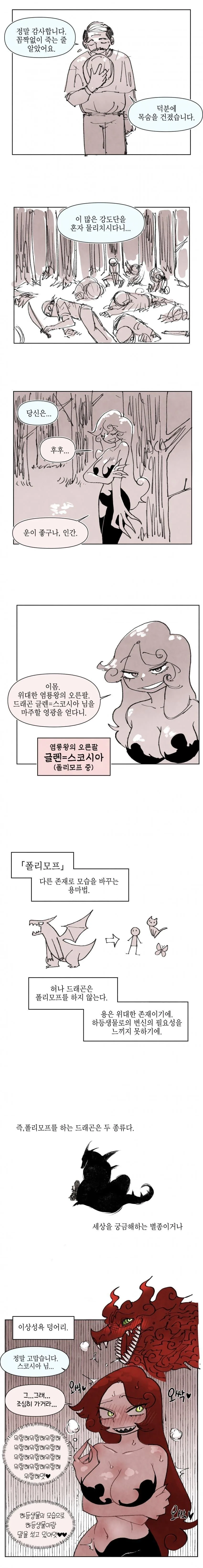 ㅇㅎ)드래곤과 폴리모프 유희