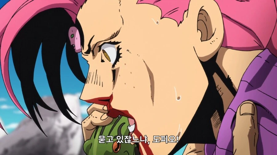 죠죠) 보스: ㅅㅂ 이ㅅㄲ 어디서 뭘하고있는거야 - 이미지 4
