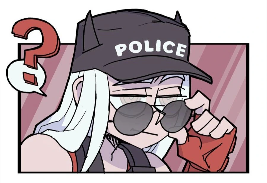 (헬테이커)선글라스를 벗는 저스티스.manga - 이미지 3
