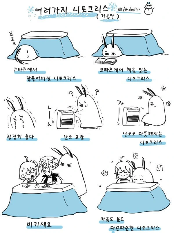 (fate)커여운 니토크리스 만화 모음.manga