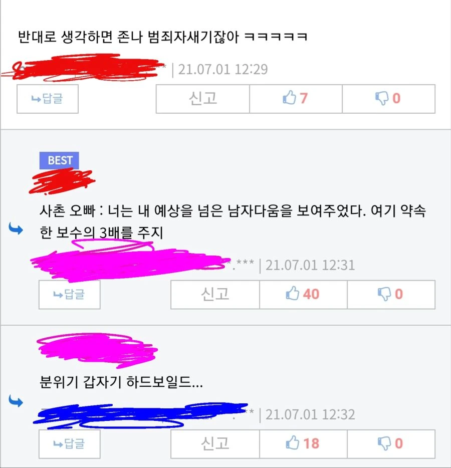 ㅇㅎ)반대로 생각하면 존나 범죄자 새끼.manga - 이미지 2