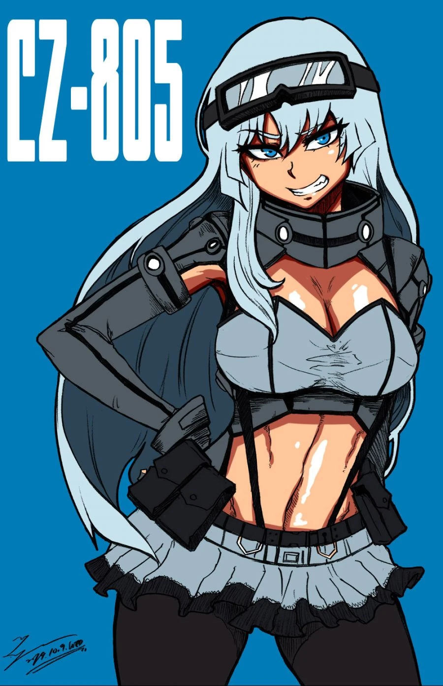 소전) 갸루가 되버린 시즈와 캘리코 manga - 이미지 5