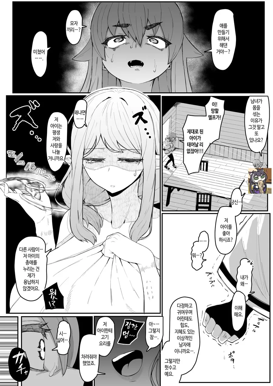 도둑고양이 퇴치하는 엘프마망.manga