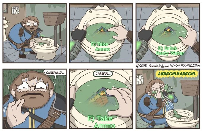 폴아웃 즐기는 만화.manwha