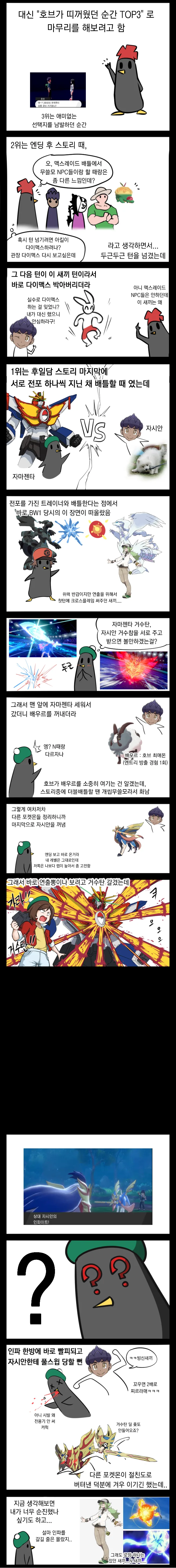 (포켓몬) 소드실드 후기 만화 X같은편.Manhwa - 이미지 5
