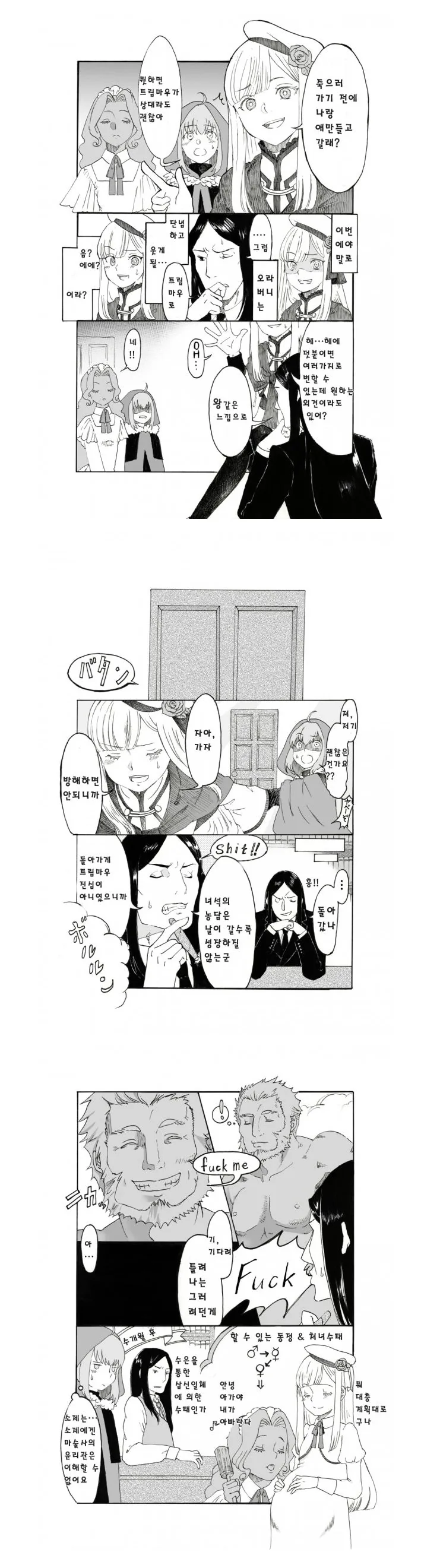 fate)라이네스 엘멜로이2세의 아이를 ㅇㅅ하는 만화