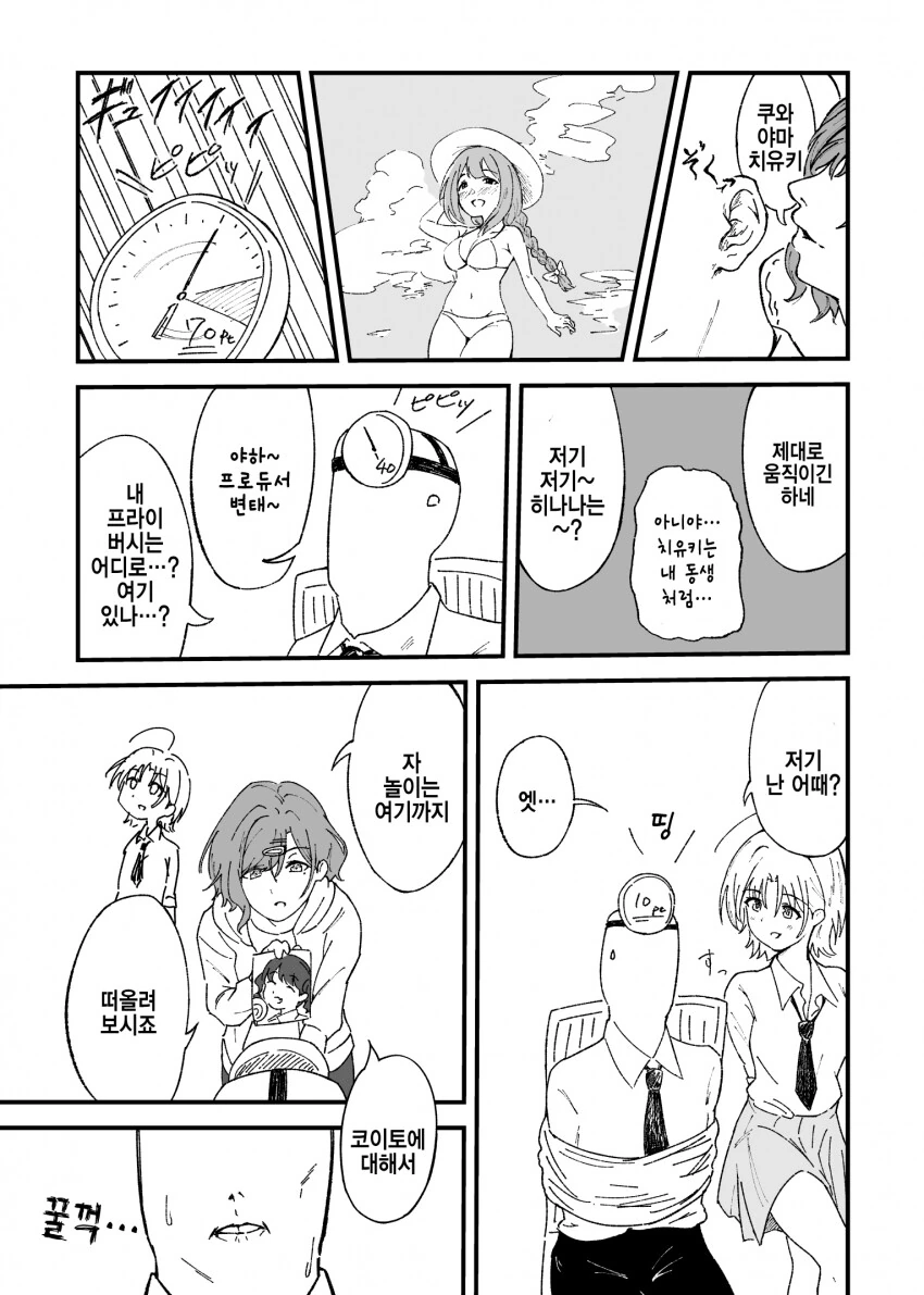 @) 끌림도 측정기를 낀 프로듀서.manga