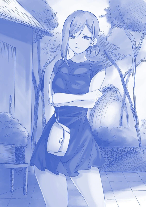 @) 기다리다 빡친 나츠하.manga