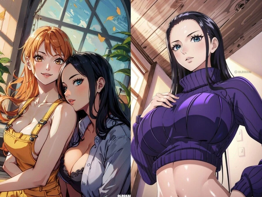 원피스)AI가 그린 원피스 여캐들.manga - 이미지 2