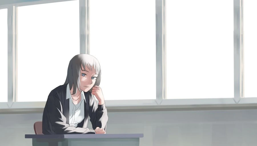 책상에 다리 올리는 여고생쟝.Manhwa - 이미지 8