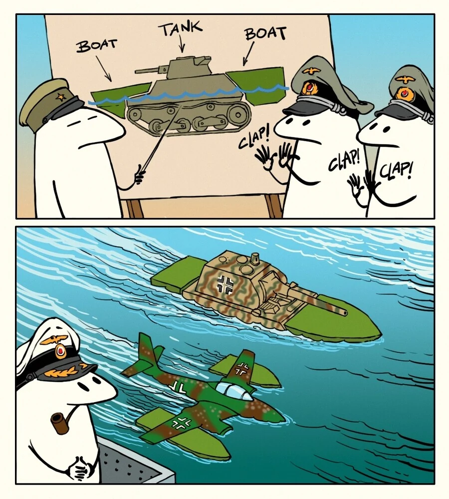 게르만 기술자들의 기술력은 세계제일!.Comic