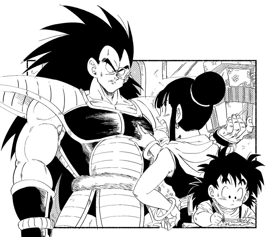 드래곤볼) Z전사에 합류한 라데츠.manga - 이미지 2