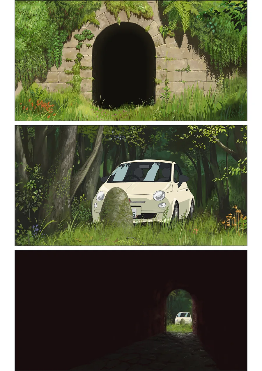 센과 치히로의 행방불명)성인이 된 치히로.manhwa