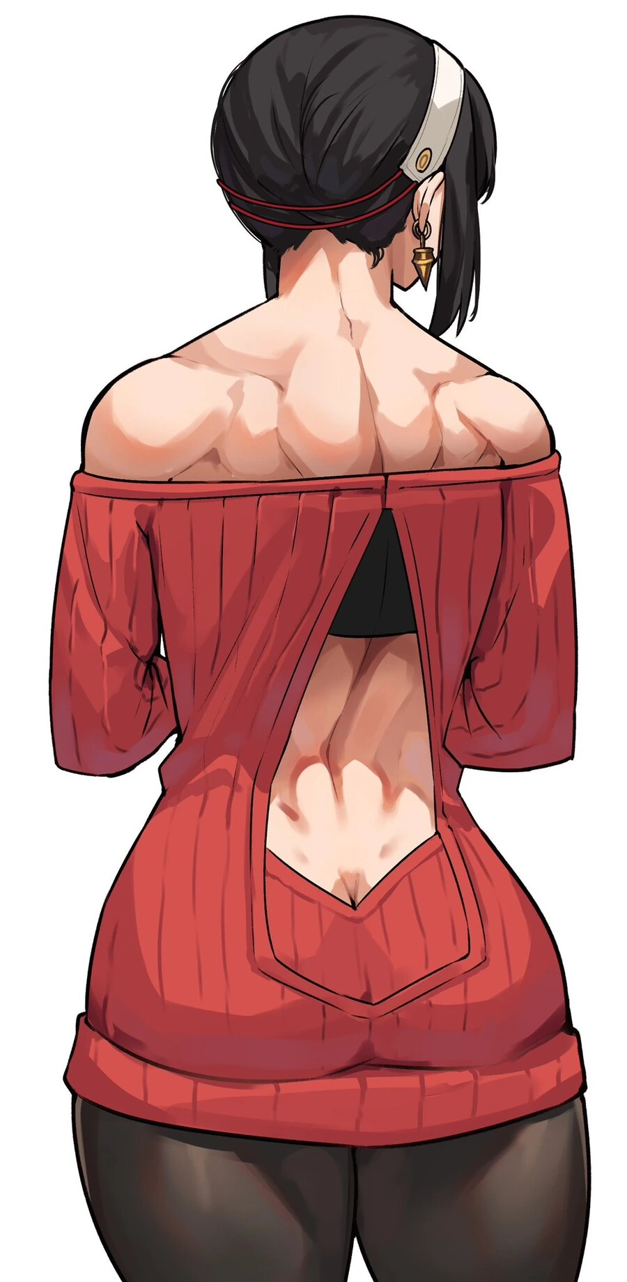 스파이패밀리) 요르 뒷태.manga
