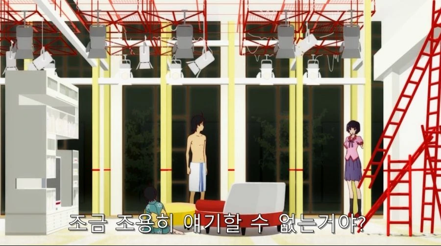 아라라기 ㅇㅁ을 봐버린 하네카와 - 이미지 3