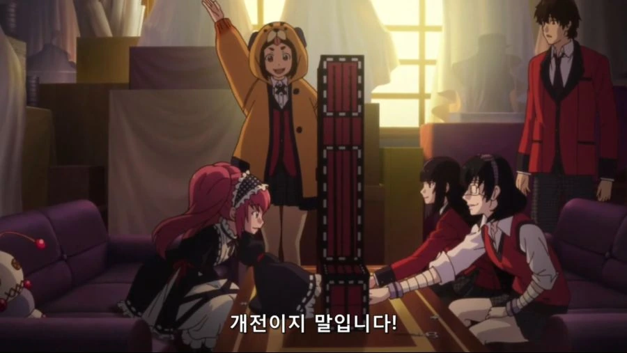 손가락을 걸고 갬블을 시작하는 여학생들 - 이미지 2