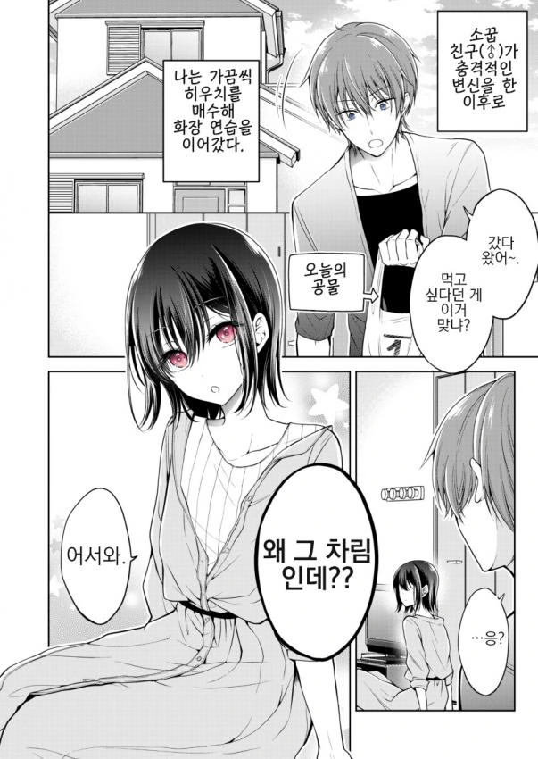 소꿉친구를 여자아이로 만드는 만화 - 이미지 10