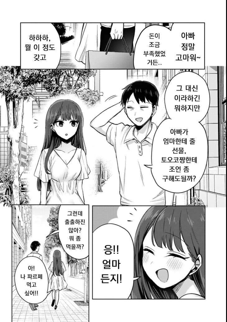 계부와 딸의 순애 manga4화 - 이미지 22