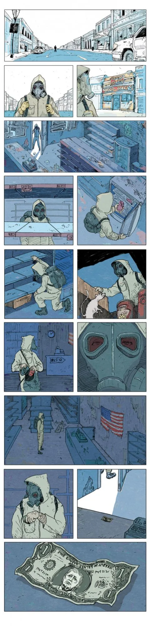 트럼프 대통령 후보 당시 나오던 만화.manga