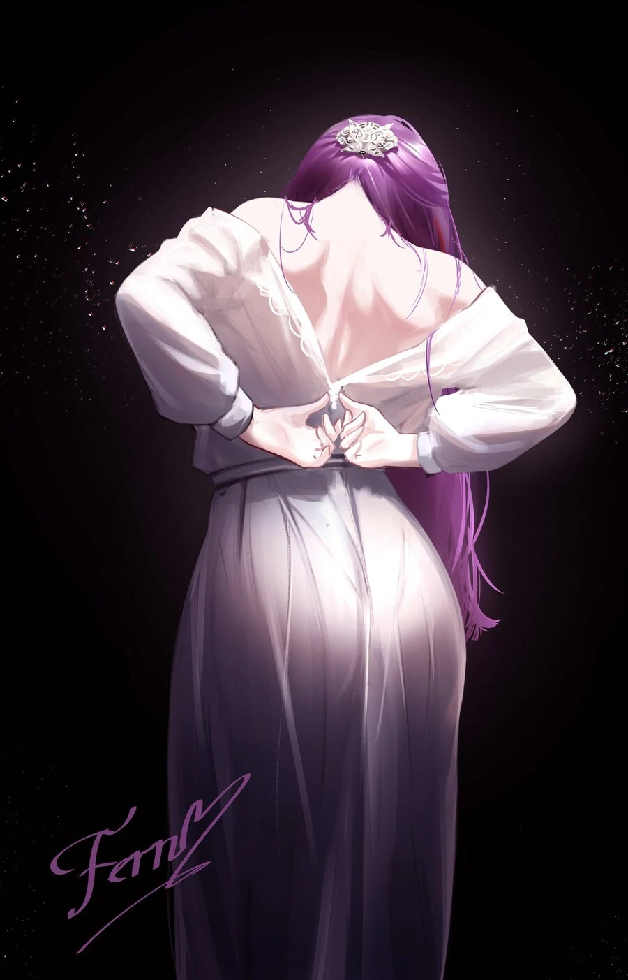 프리렌) 프리렌이 매일 보는 페른의 뒷태.manga