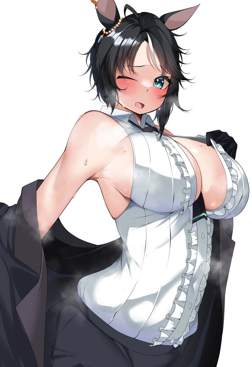 (말딸,ㅎㅂ)승부복으로 찌찌를 까고다님 - 이미지 8