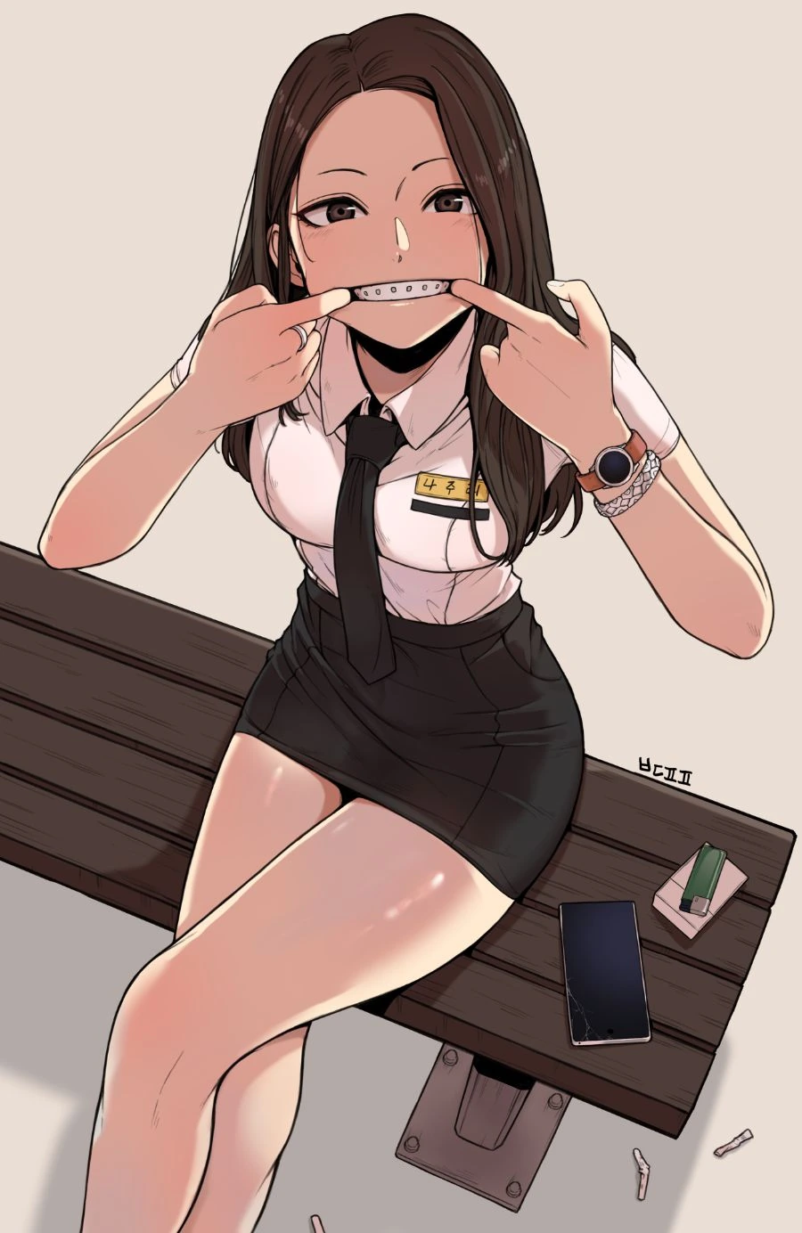 일진 누나가 환하게 보여주는 manhwa - 이미지 5
