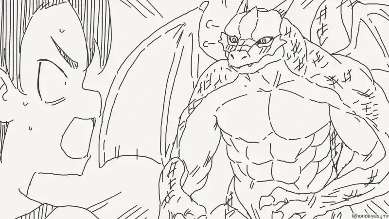 파트너가 ㅇㅎ몸으로 진화한manga - 이미지 3
