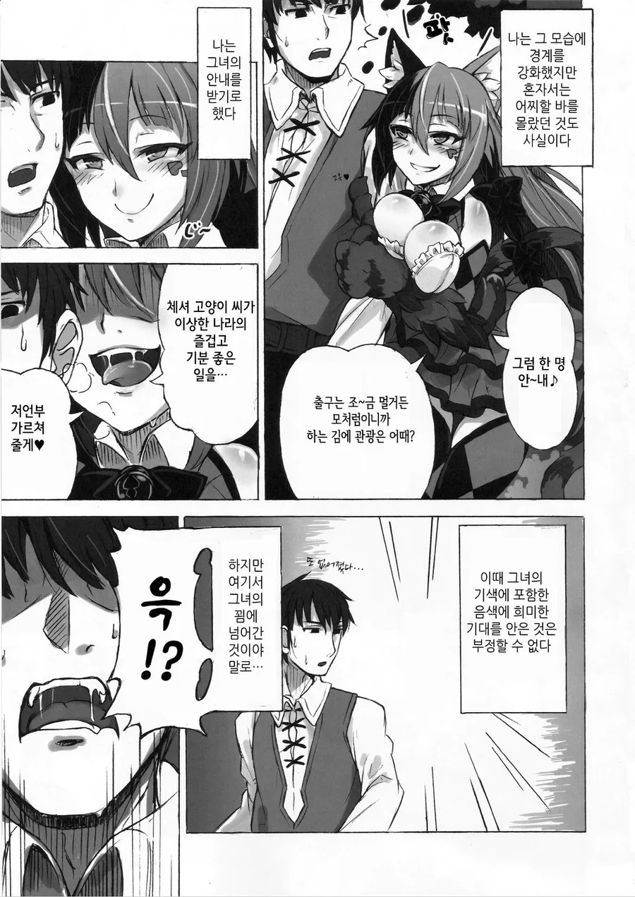 고양이랑 노는 만화 - 이미지 2