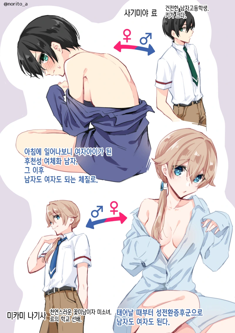 Ts) 고등학생 2명이 썸타는.manga