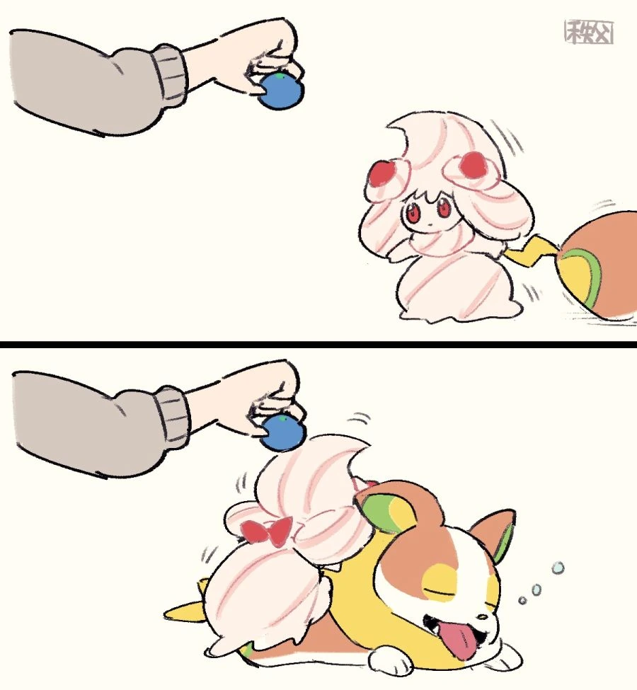 [포켓몬]팔 짧은 마휘핑 만화 - 이미지 3