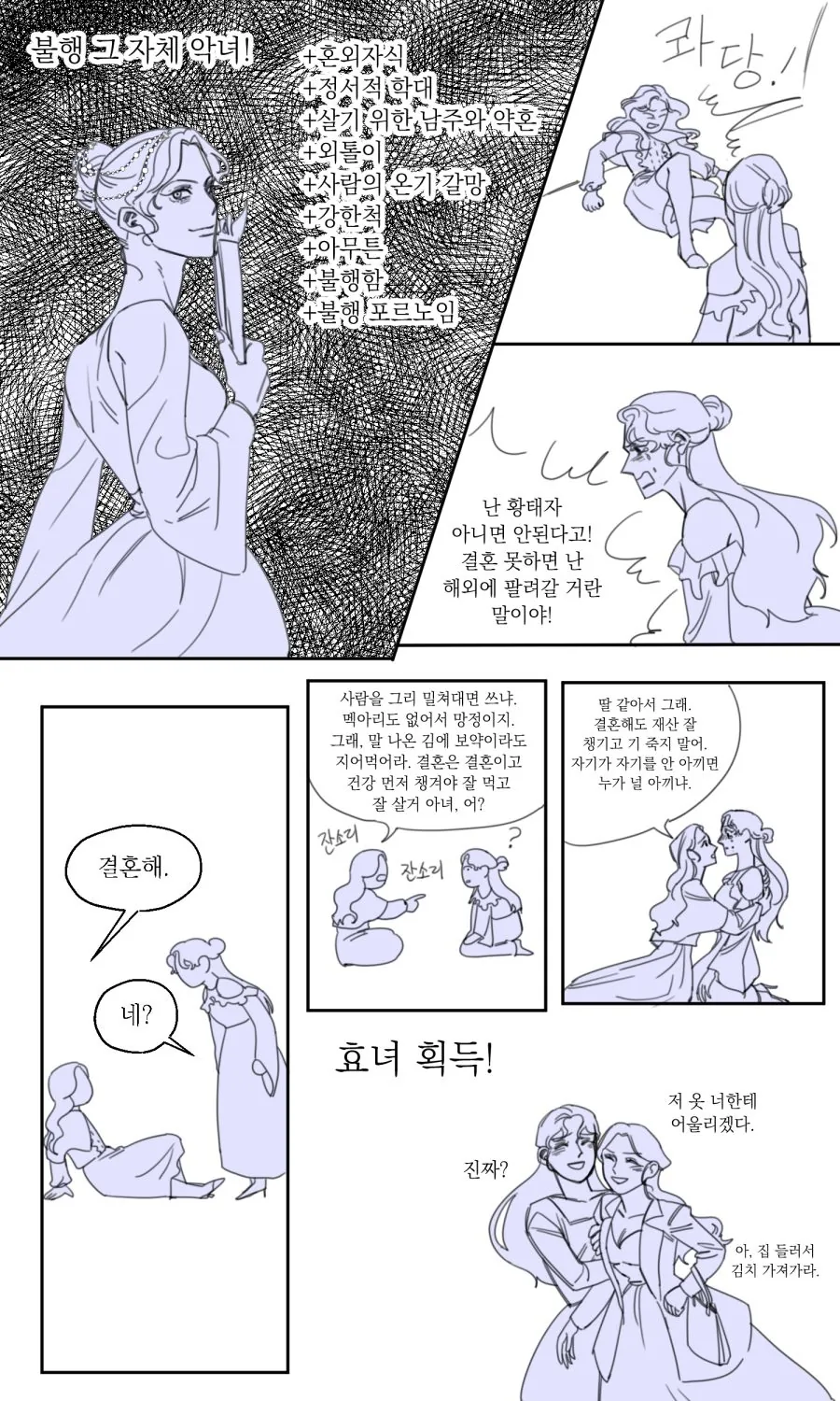 딸내미가 쓰던 소설 속 여주인공이 된 엄마.manga - 이미지 4