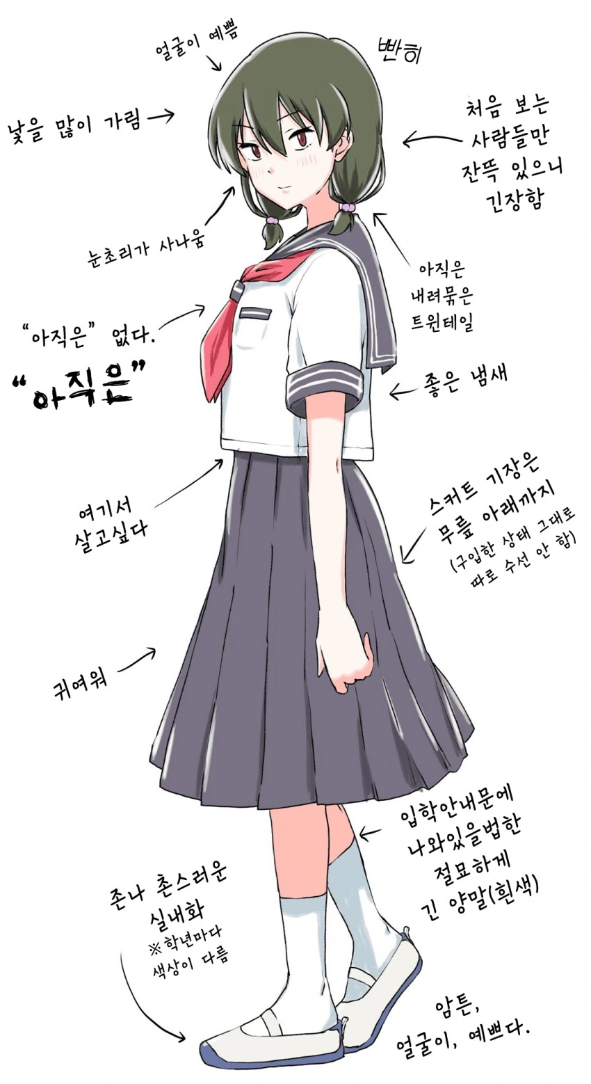 [@] 중학교 입학 당시의 스바루(12)