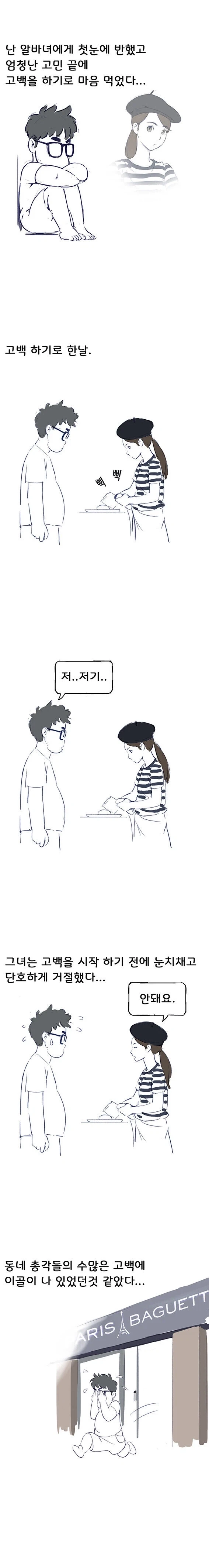 동네 빵집 알바녀에게 고백하는 만화.manhwa - 이미지 2